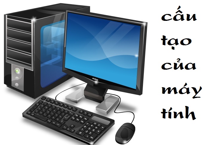 Hình minh họa Cấu tạo của máy tính để bàn
