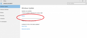 Hình minh họa Cách update cho window server 2012 – 2016, Windows 8, 8.1, window 10