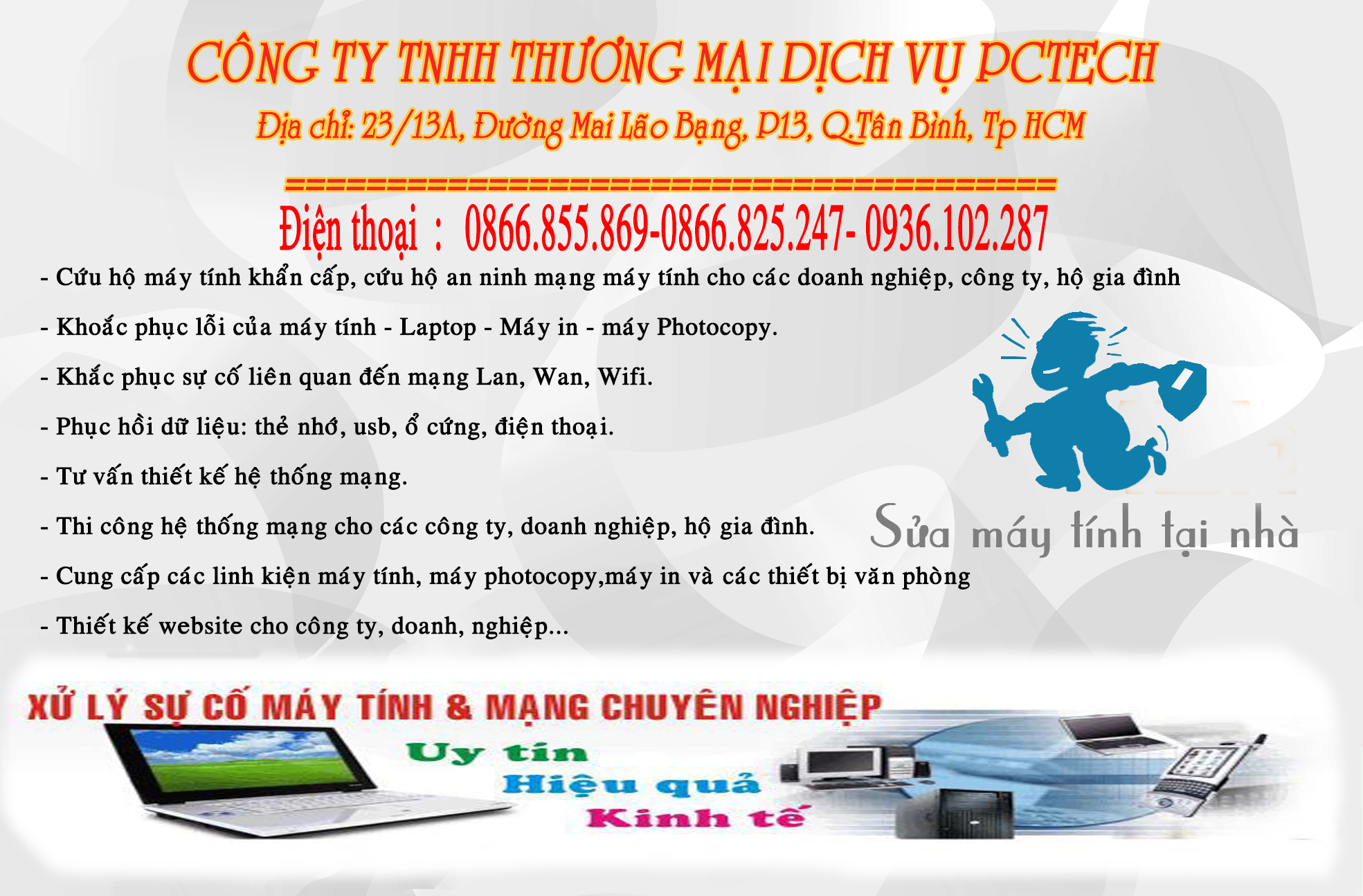 hướng dẫn sửa chữa laptop