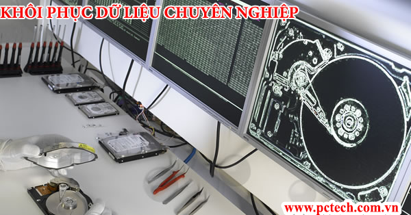 Hình minh họa Khôi phục dữ liệu ổ cứng