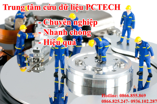 Hình minh họa Trung tâm cứu dữ liệu bị format
