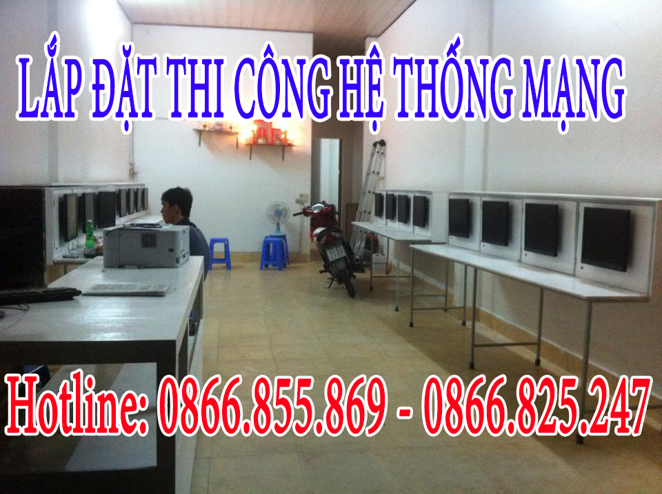 Hình minh họa Thi công mạng lan