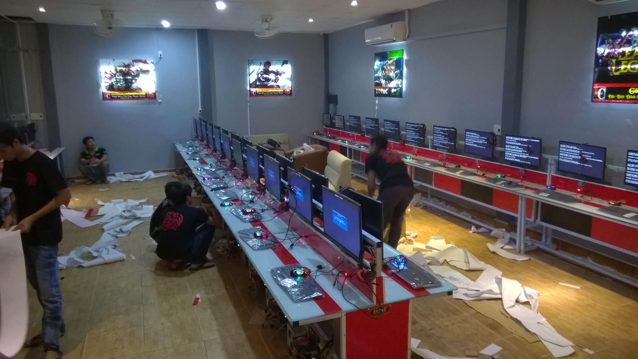 Hình minh họa Thi công phòng game