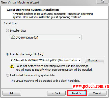 Hình minh họa CÁCH CÀI WINDOWS 10 TRÊN MÁY ẢO VMWARE WORKSTATION
