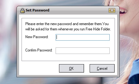Hình minh họa Phần mềm Ẩn và bảo vệ thư mục Free Hide Folder