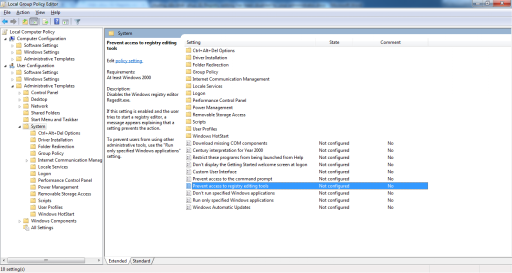 Hình minh họa Cách sửa lỗi Registry disabled by administrator trên Windows