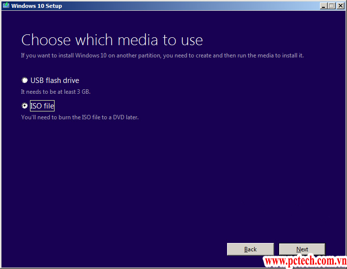 Hình minh họa Tải file ISO của Win 10 từ Microsoft