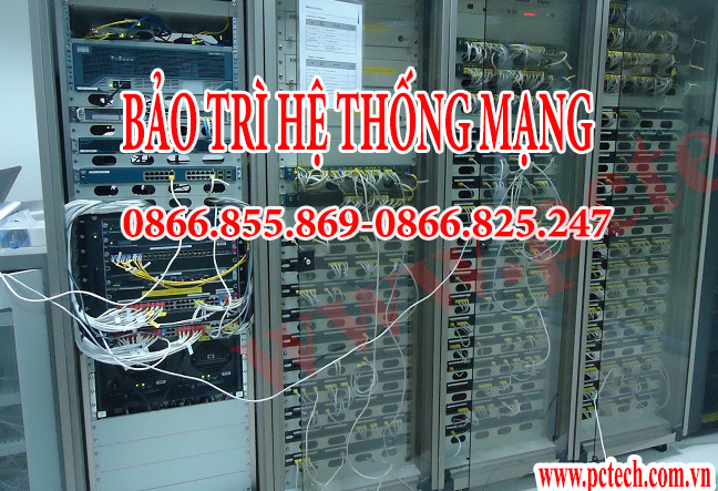 Hình minh họa Bảo trì hệ thống mạng quận Phú Nhuận