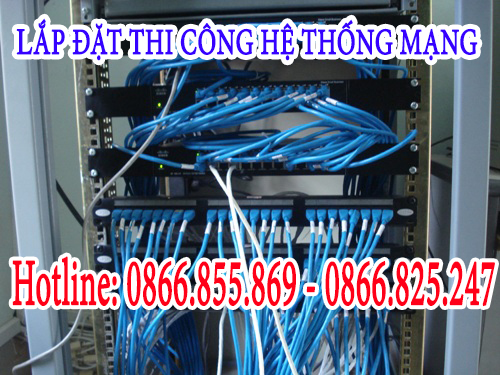 Hình minh họa Thi công hệ thống mạng máy tính