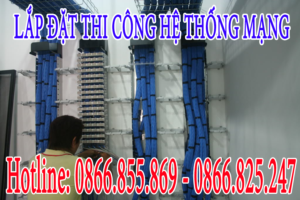 Hình minh họa Thi công mạng nhà xưởng