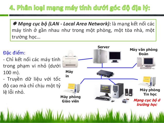 Hình minh họa Lắp đặt mạng trường học
