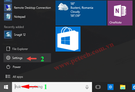 Hình minh họa Chức năng Reset của Win 10