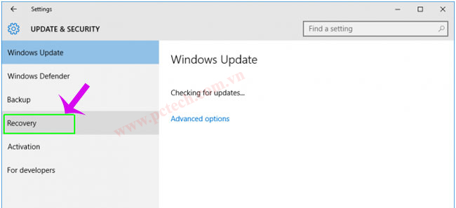 Hình minh họa Chức năng Reset của Win 10