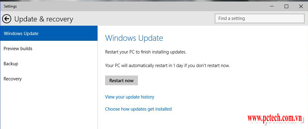 Hình minh họa Cách sử dụng tính năng Reset trên Windows 10