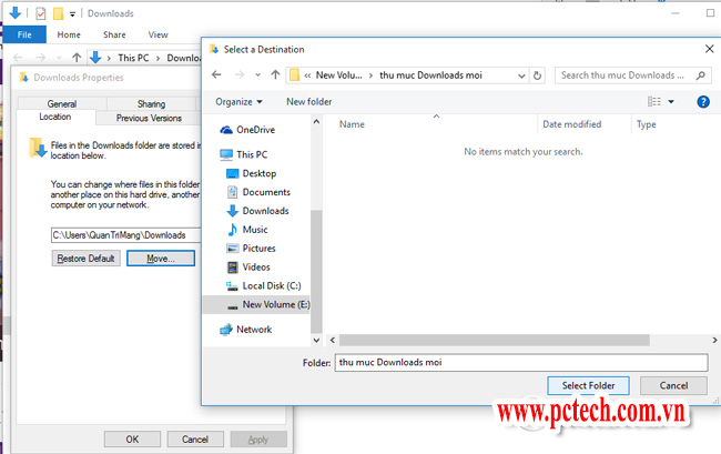 Hình minh họa Cách thay đổi thư mục Download của Microsoft Edge