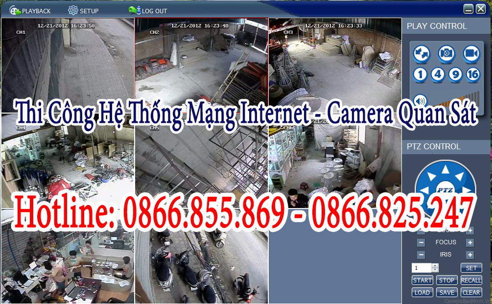 Hình minh họa Thi công hệ thống chống trộm