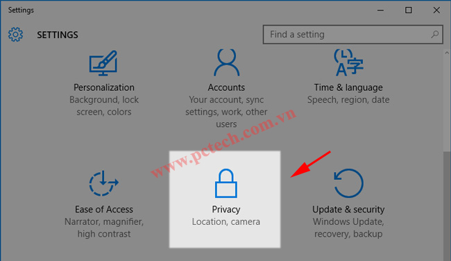 Hình minh họa Cách chặn Windows 10 thu thập thông tin người dùng