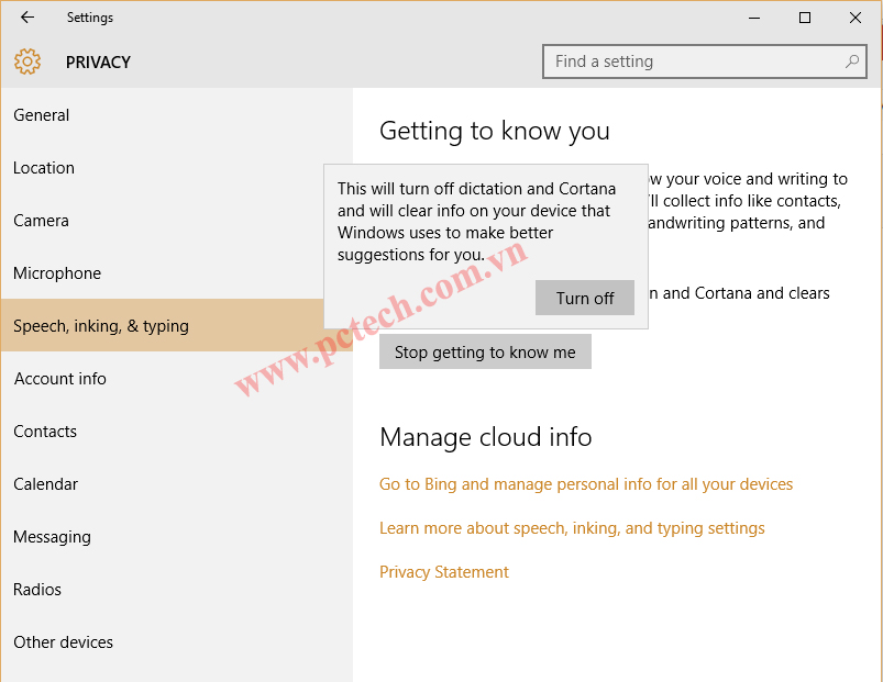 Hình minh họa Cách chặn Windows 10 thu thập thông tin người dùng