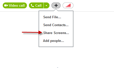 Hình minh họa Chia sẻ màn hình máy tính qua Skype