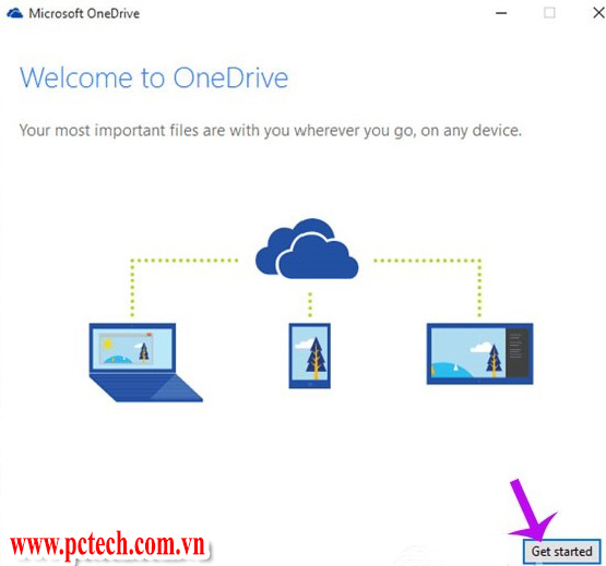 Hình minh họa Đổi tài khoản mặc định của Onedrive trên Windows 10