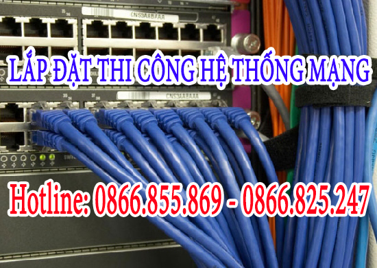 Hình minh họa Thi công phòng internet