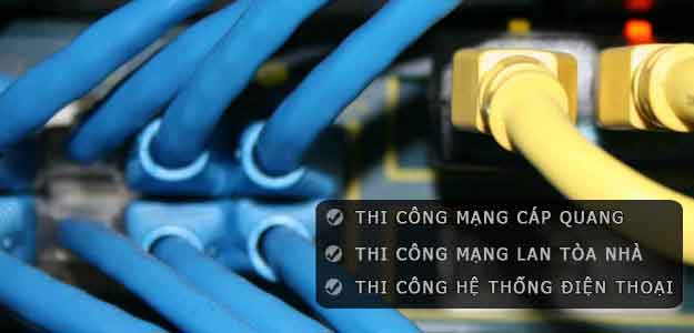 Hình minh họa Thi công mạng ngân hàng