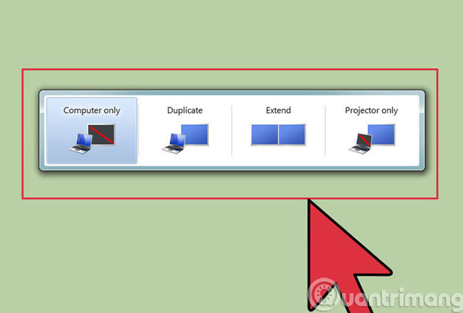 Hình minh họa Hai cách ghép màn hình trong Windows 7