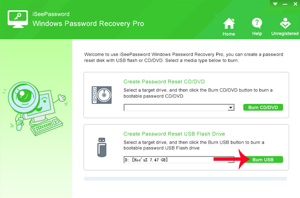 Hình minh họa Cách khôi phục mật khẩu Windows bằng iSeePassword