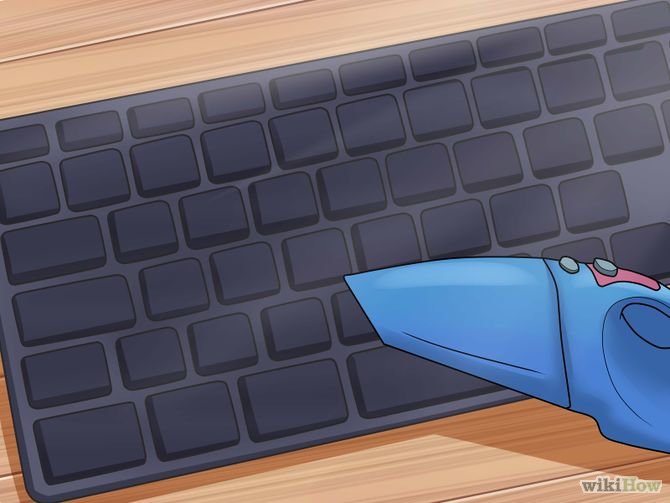 Hình minh họa Hướng dẫn tự làm sạch bàn phím Laptop