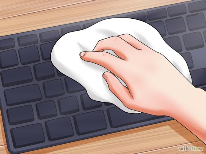 Hình minh họa Hướng dẫn tự làm sạch bàn phím Laptop