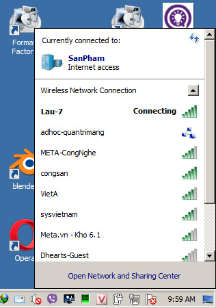 Hình minh họa Cách bật, tắt Wifi trên laptop