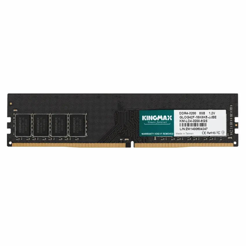 Bộ nhớ máy vi tính Kingmax 8GB DDR4-3200 (KM-LD4-3200-8GS)